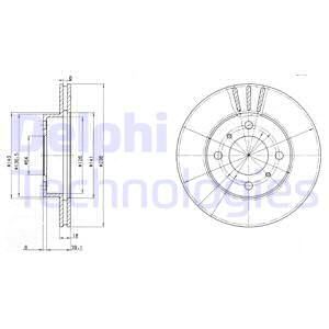 DELPHI Jarrulevy BG2810