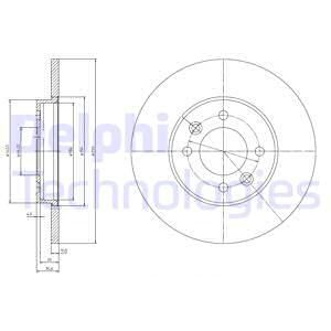 DELPHI Jarrulevy BG3147