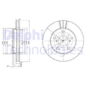 DELPHI Jarrulevy BG3355