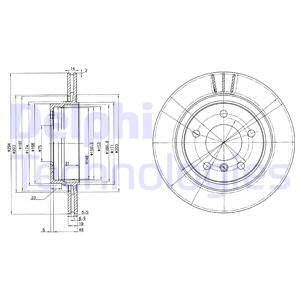 DELPHI Jarrulevy BG3530C