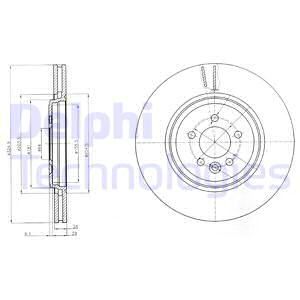 DELPHI Jarrulevy BG3918