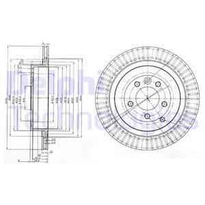 DELPHI Jarrulevy BG3925C