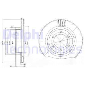 DELPHI Jarrulevy BG4052