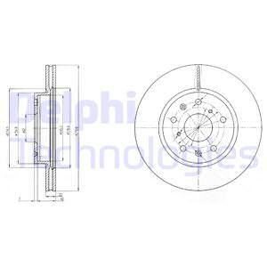 DELPHI Jarrulevy BG4093