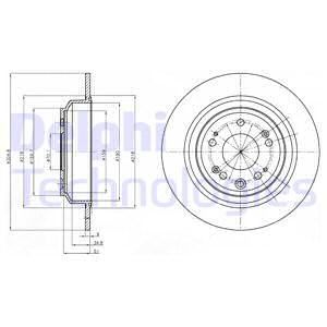 DELPHI Jarrulevy BG4196C