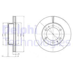 DELPHI Jarrulevy BG4211