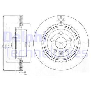 DELPHI Jarrulevy BG4240