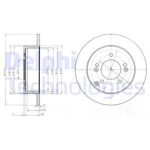 DELPHI Jarrulevy BG4260