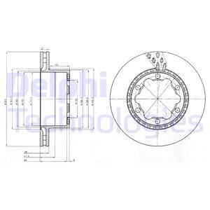 DELPHI Jarrulevy BG9015