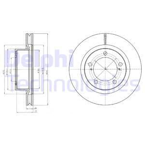 DELPHI Jarrulevy BG9067