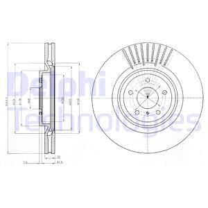 DELPHI Jarrulevy BG9073C