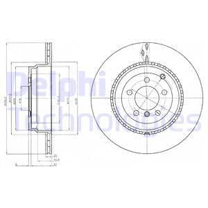 DELPHI Jarrulevy BG9080