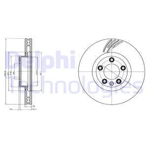 DELPHI Jarrulevy BG9100