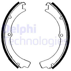 DELPHI Jarrukenkäsarja, seisontajarru LS1397