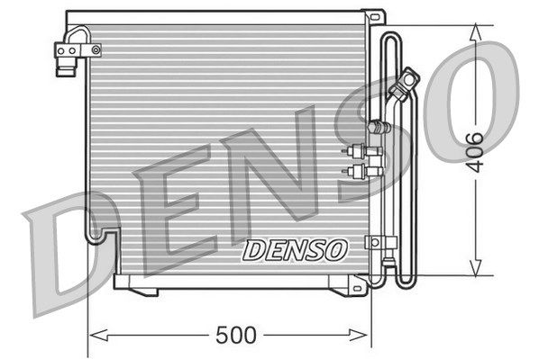 DENSO Lauhdutin, ilmastointilaite DCN02010