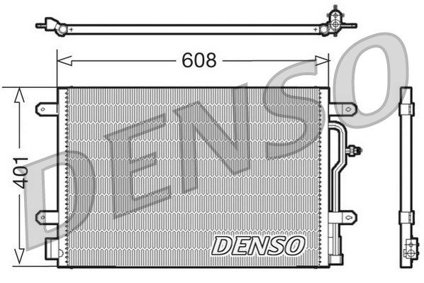DENSO Lauhdutin, ilmastointilaite DCN02011