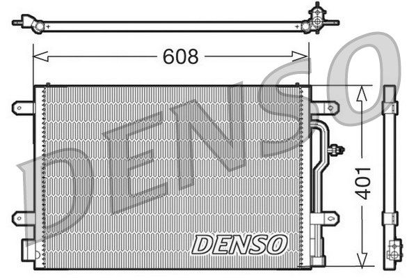 DENSO Lauhdutin, ilmastointilaite DCN02012