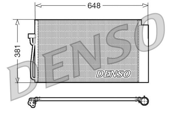 DENSO Lauhdutin, ilmastointilaite DCN05017