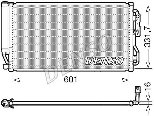 DENSO Lauhdutin, ilmastointilaite DCN05035