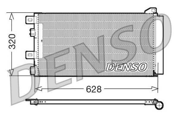 DENSO Lauhdutin, ilmastointilaite DCN05101