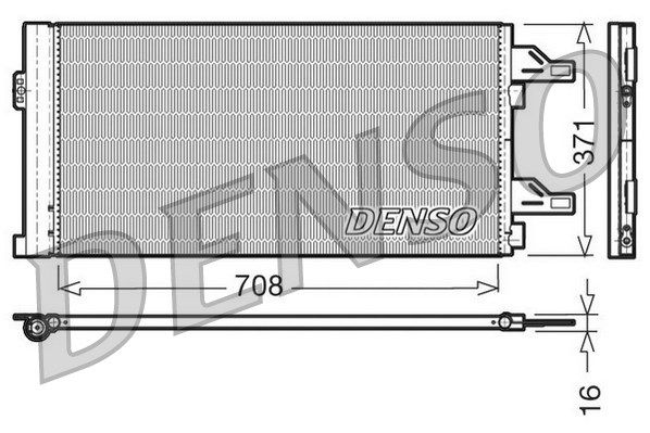 DENSO Lauhdutin, ilmastointilaite DCN07002