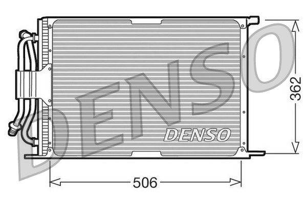 DENSO Lauhdutin, ilmastointilaite DCN10005
