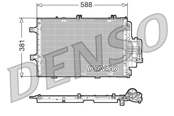 DENSO Lauhdutin, ilmastointilaite DCN20020