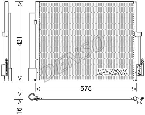 DENSO Lauhdutin, ilmastointilaite DCN20036