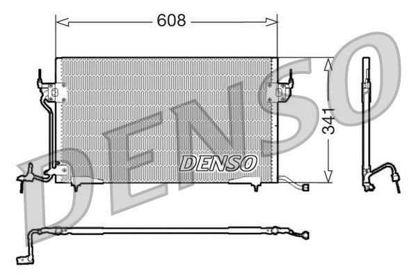 DENSO Lauhdutin, ilmastointilaite DCN21010