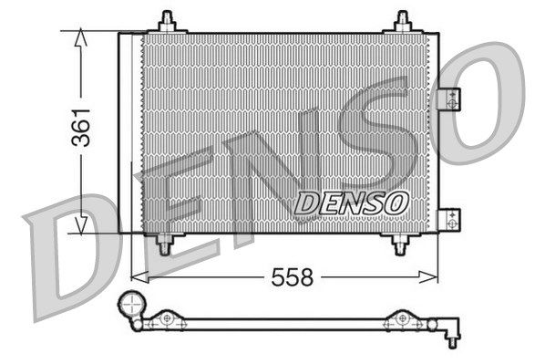 DENSO Lauhdutin, ilmastointilaite DCN21016