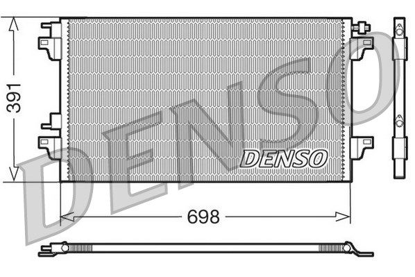 DENSO Lauhdutin, ilmastointilaite DCN23015