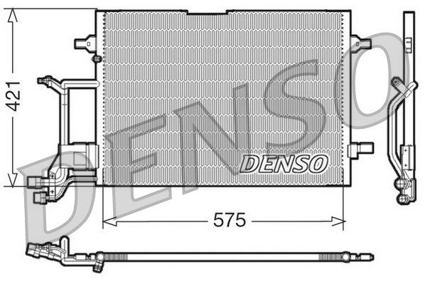 DENSO Lauhdutin, ilmastointilaite DCN32016