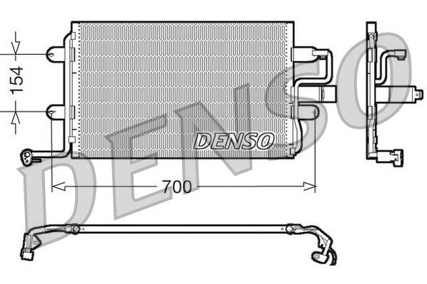 DENSO Lauhdutin, ilmastointilaite DCN32017