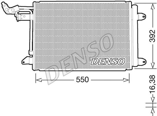 DENSO Lauhdutin, ilmastointilaite DCN32032