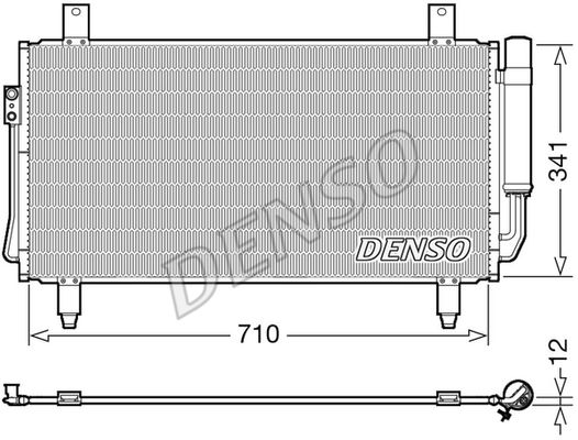 DENSO Lauhdutin, ilmastointilaite DCN45006