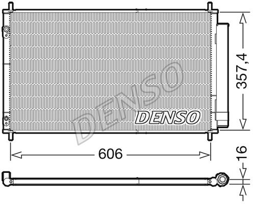 DENSO Lauhdutin, ilmastointilaite DCN50058