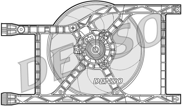 DENSO Tuuletin, moottorin jäähdytys DER09045