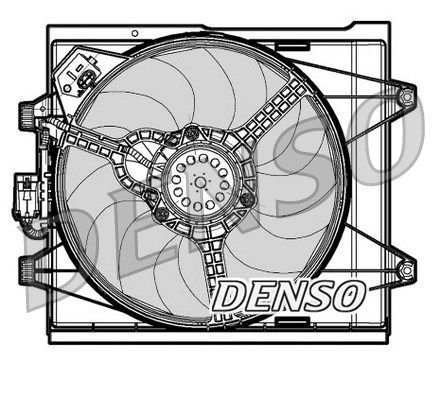 DENSO Tuuletin, moottorin jäähdytys DER09048
