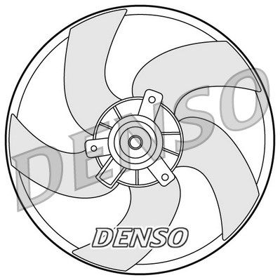 DENSO Tuuletin, moottorin jäähdytys DER21011