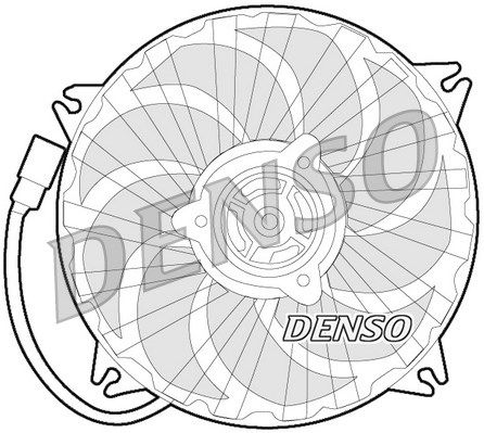 DENSO Tuuletin, moottorin jäähdytys DER21016