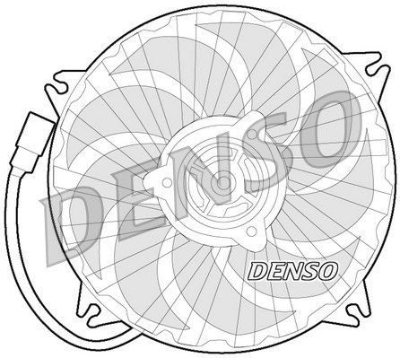 DENSO Tuuletin, moottorin jäähdytys DER21017