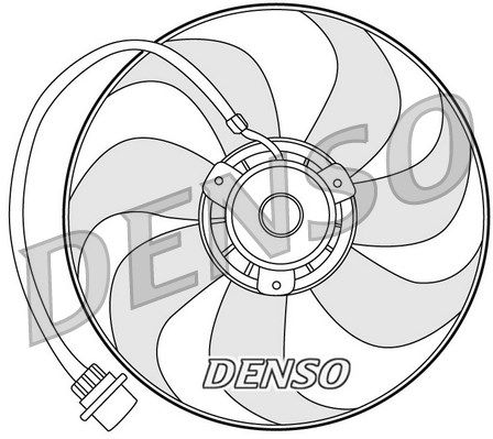 DENSO Tuuletin, moottorin jäähdytys DER32001
