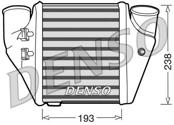 DENSO Välijäähdytin DIT02006