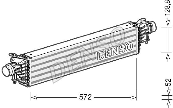 DENSO Välijäähdytin DIT20004