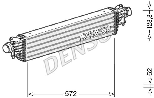 DENSO Välijäähdytin DIT20007