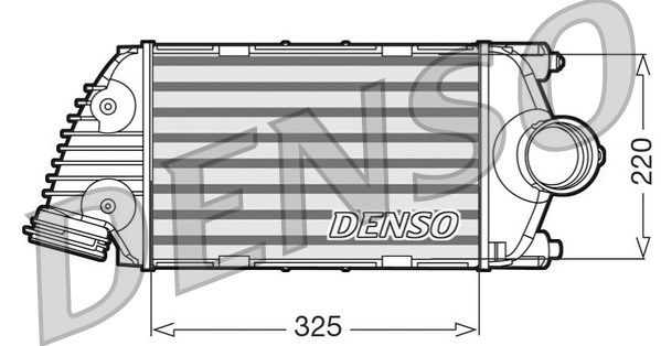 DENSO Välijäähdytin DIT28016