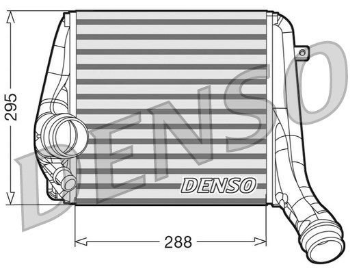 DENSO Välijäähdytin DIT28017