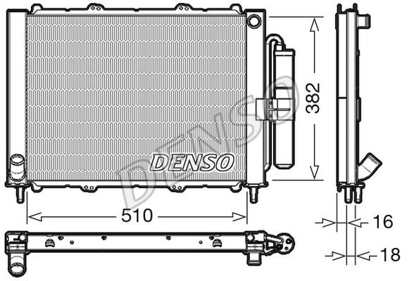 DENSO Jäähdytysmoduuli DRM23103