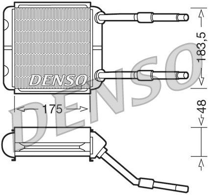 DENSO Lämmityslaitteen kenno DRR20001