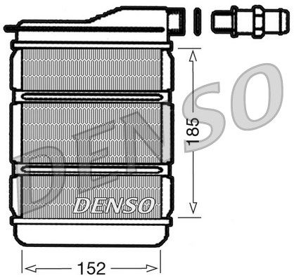 DENSO Lämmityslaitteen kenno DRR23011